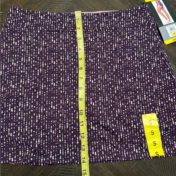 Tranquility Purple Patterned Women's Skirt/Skort - Picture 14 of 16